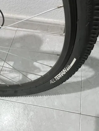 Bicicleta Rockrider ST100 Blanca