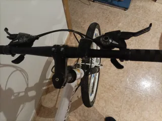 Bicicleta Montaña Plegable Novokart Blanca