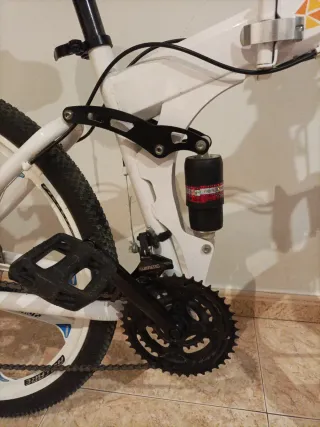 Bicicleta Montaña Plegable Novokart Blanca