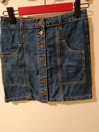 Falda tejana vaquera