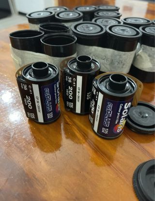 3 Pellicole colori Solaris ferrania 200 ISO