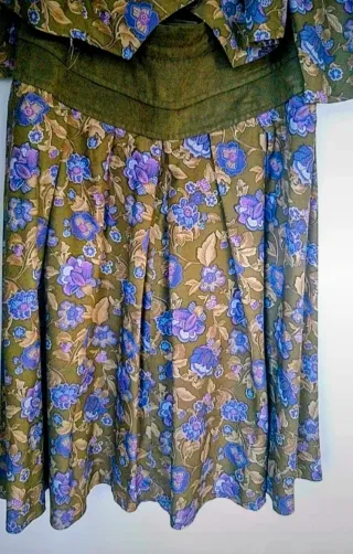 Traje El Corte Inglés floral