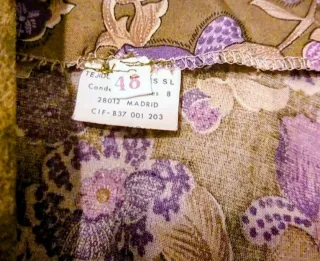 Traje El Corte Inglés floral