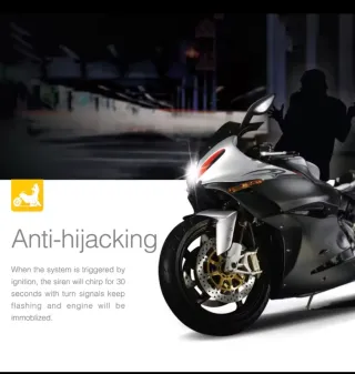 Alarma Moto Steelmate 986E 1 Vía