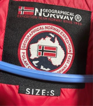 Chaqueta Geographical Norway Roja