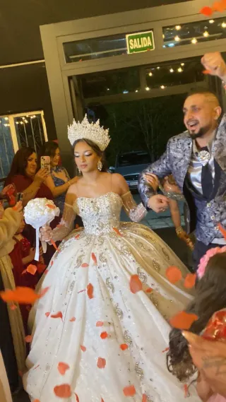 Vestido Novia Gitana Talla Única