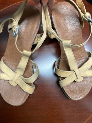 Sandalias Panama Jack Beige Talla 38