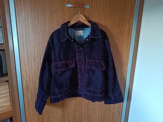Chaqueta vaquera Free People morada L