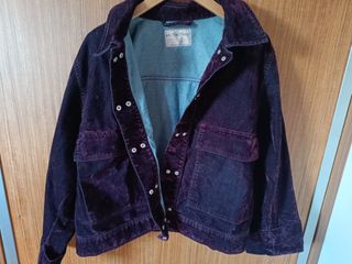 Chaqueta vaquera Free People morada L