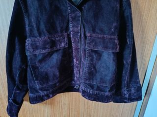 Chaqueta vaquera Free People morada L