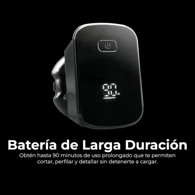 Afeitadora Alpha Shavers Plata y Negra