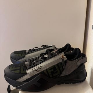 Zapatillas Fendi Negras y Verdes