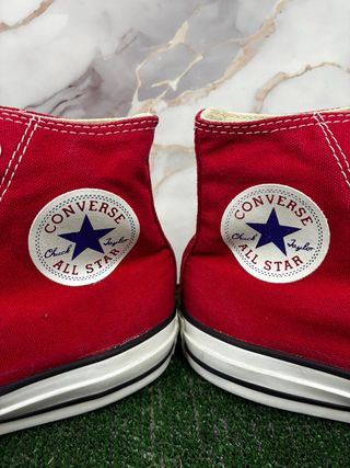 Converse All Star Rosse Tg 38