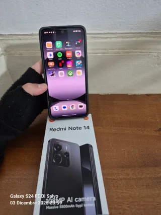 Xiaomi Redmi Note 14 Nero