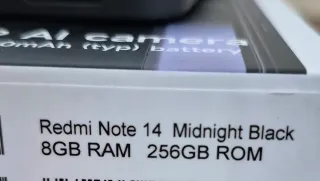 Xiaomi Redmi Note 14 Nero