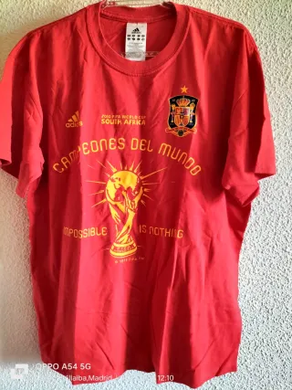 Camiseta España Campeones del Mundo 2010