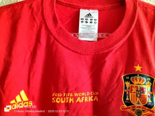 Camiseta España Campeones del Mundo 2010