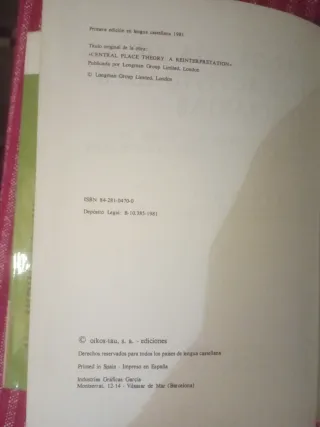 GEOGRAFIA DE LAS ACTIVIDADES TERCIARIAS