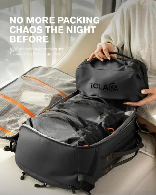 Mochila Viaje TOLACCEA 40L Portátil