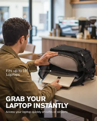 Mochila Viaje TOLACCEA 40L Portátil