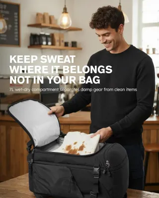 Mochila Viaje TOLACCEA 40L Portátil