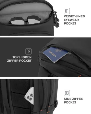 Mochila Viaje TOLACCEA 40L Portátil