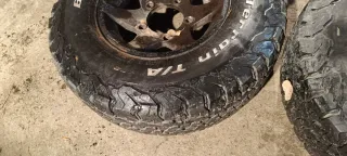 Conjunto llantas y neumaticos land rover