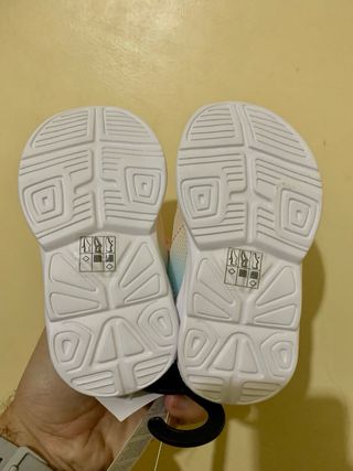 Sapatilhas menina rosa e lilás