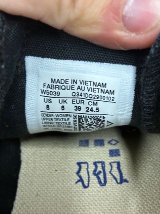 Converse All Star nere taglia 39