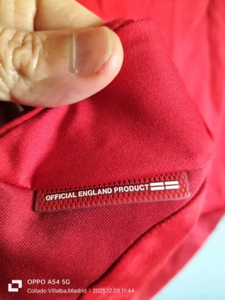 Camiseta Inglaterra Umbro Talla M