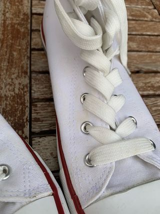 Bambas altas blancas