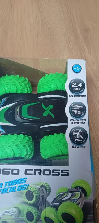 Coche teledirigido RC Exost 360 Cross II Bizak