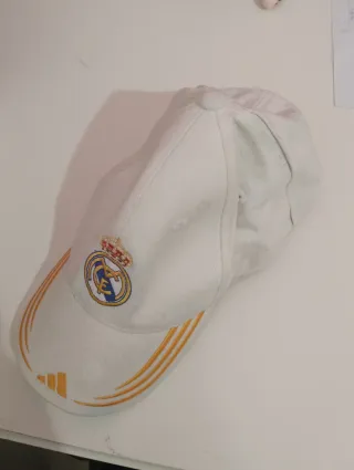 Gorra Real Madrid Talla L Adidas Blanca