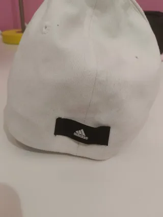 Gorra Real Madrid Talla L Adidas Blanca