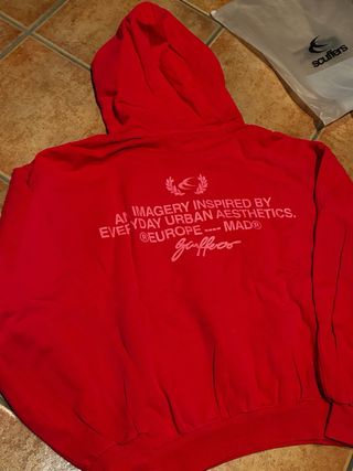 Sudadera Scuffers Roja