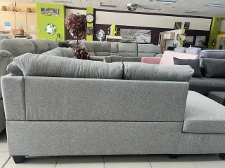 Sofá Rinconera Gris Gigante