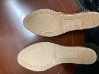 Alpargatas Senses & Shoes Lino Negro Talla 38