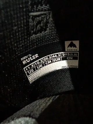 Scarponi Snowboard Burton Ruler