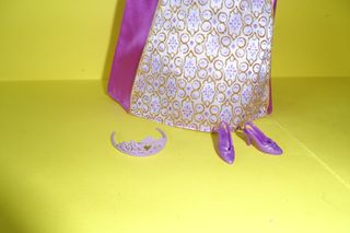 Abito Barbie Scarpe e Corona isola perduta luciana