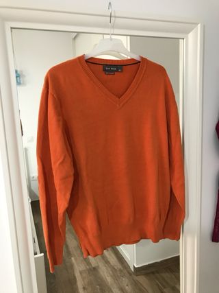 Lote 2 Jerséis Algodón Cuello Pico Zara y Easywear