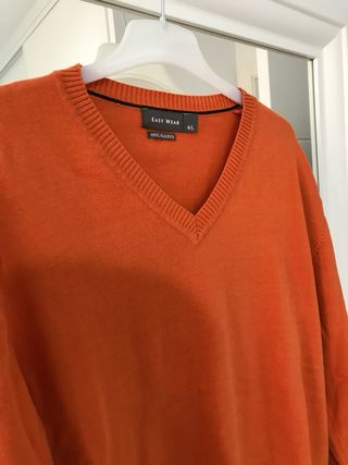 Lote 2 Jerséis Algodón Cuello Pico Zara y Easywear