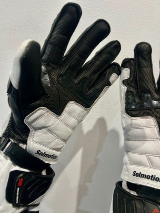 Guantes de moto de cuero