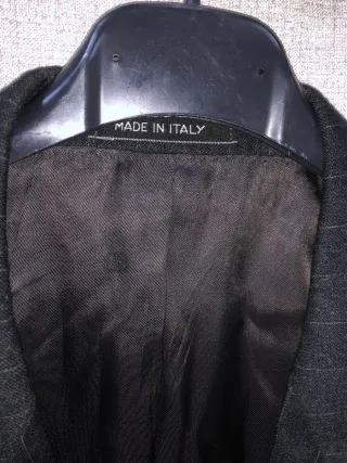 Giacca Blazer Doppiopetto Gessato Tg. 50/XL