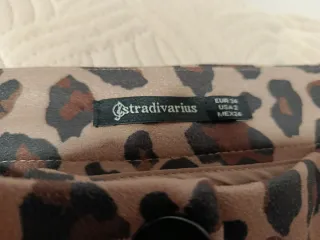 Falda pantalón estampado leopardo