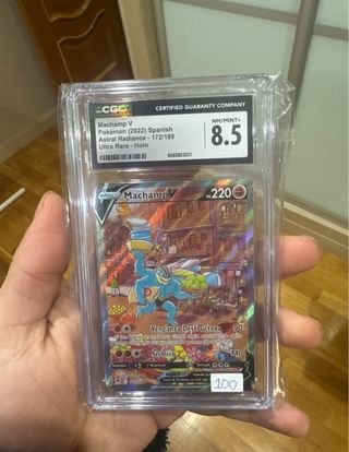Machamp V CGC 8.5 Astral Radiance🇪🇸