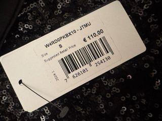 Falda corta lentejuelas