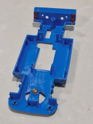 Chasis Scalextric Ford GT40 Azul Claro