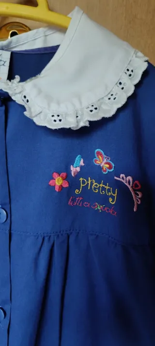 Grembiule scuola bambina 9 anni