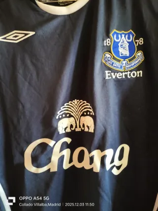 Camiseta Everton sin mangas