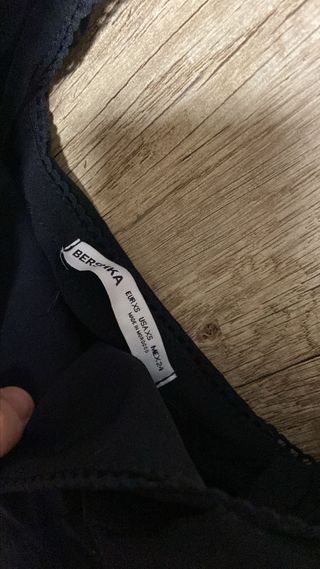 Top Bershka Negro